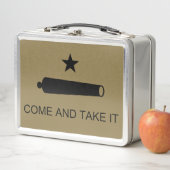 Lunch Box Come & Take It ! Flag de Texas State (En situation)