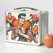 Lunch Box Comics de football vintages (En situation)
