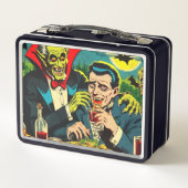 Lunch Box Comics Vampire d'horreur vintage (Dos)