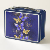Lunch Box Composition avec papillons Sapphire (Dos)