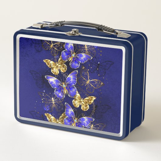 Lunch Box Composition avec papillons Sapphire (Devant)