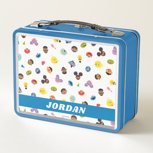 Lunch Box Comprendre le Motif des faces | Ajouter Votre Nom (Dos)