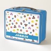 Lunch Box Comprendre le Motif des faces | Ajouter Votre Nom (Devant)