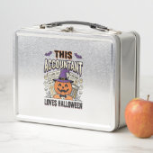 Lunch Box Comptable d'Halloween Drôle Saison fiscale effraya (En situation)