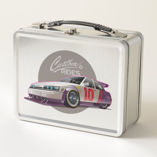 Lunch Box Concept de voiture de course de personnage (Devant)