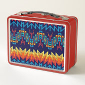 Lunch Box Conception abstraite de la conception tribale (Dos)