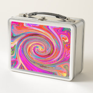 Lunch Box Conception abstraite de l'arc-en-ciel coloré