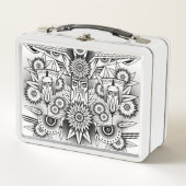 Lunch Box Conception artistique tribale (Devant)