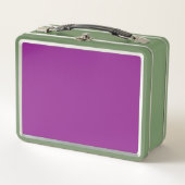 Lunch Box Conception avec un Arrière - plan violet étonnant  (Devant)