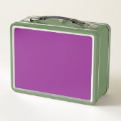 Lunch Box Conception avec un Arrière - plan violet étonnant  (Dos)
