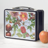 Lunch Box Conception botanique vintage (En situation)