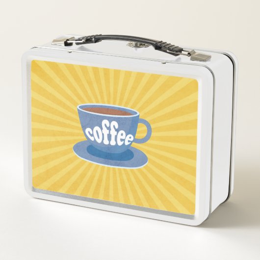 Lunch Box Conception de café rétro (Dos)