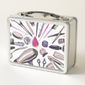 Lunch Box Conception de cercle de maquillage (Dos)