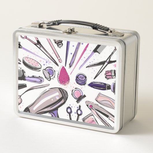 Lunch Box Conception de cercle de maquillage (Devant)