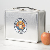 Lunch Box Conception de chat de batterie sociale introverti (En situation)