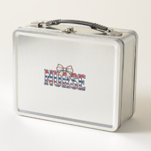 Lunch Box Conception de chemise à nœud papillon d'infirmière
