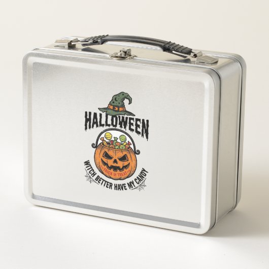 Lunch Box Conception de chemise de citrouille de bonbon de s (Devant)