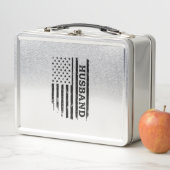 Lunch Box Conception de chemise de drapeau patriotique de ma (En situation)