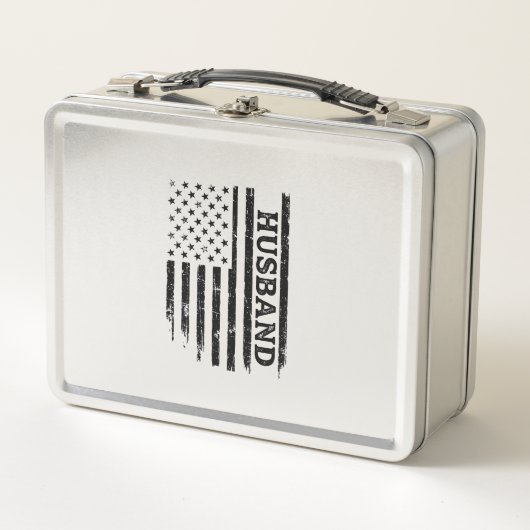 Lunch Box Conception de chemise de drapeau patriotique de ma (Devant)