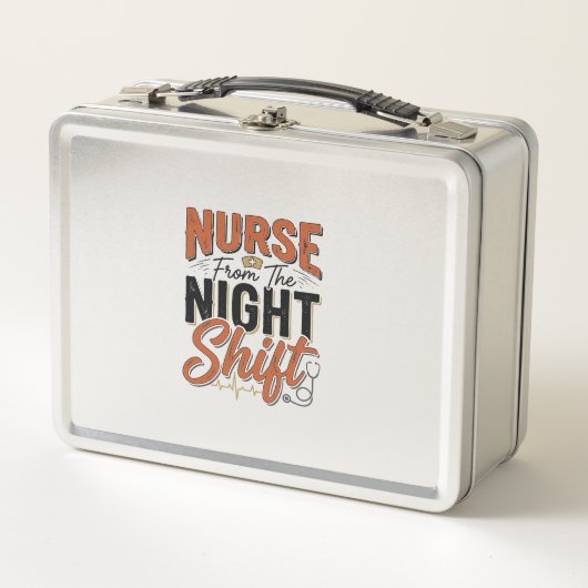 Lunch Box Conception de chemise de nuit de garde d'infirmièr (Devant)