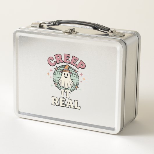 Lunch Box Conception de chemise Halloween Creep It Real Ghos (Devant)