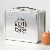 Lunch Box Conception de chemise Halloween Vintage Something (En situation)
