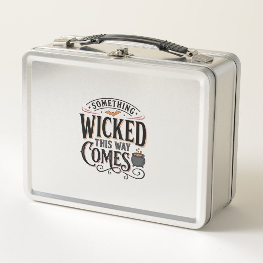 Lunch Box Conception de chemise Halloween Vintage Something (Devant)
