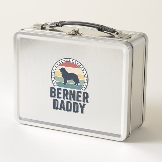 Lunch Box Conception de chemise vectorielle Berner Daddy Vin (Devant)