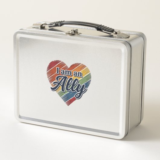 Lunch Box Conception de chemise vectorielle cœur allié arc-e (Devant)
