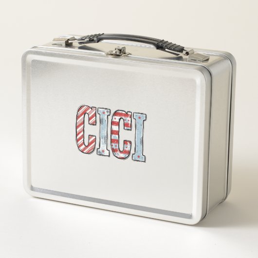 Lunch Box Conception de chemise vectorielle de nom CICI patr (Devant)