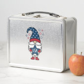 Lunch Box Conception de chemise vectorielle étoile USA Gnome (En situation)