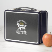 Lunch Box Conception de cheveux de chien en paillettes Retri (En situation)