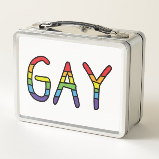 Lunch Box Conception de Doodle Gay (Dos)