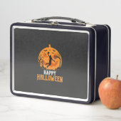 Lunch Box Conception de dunk de basket-ball Halloween citrou (En situation)