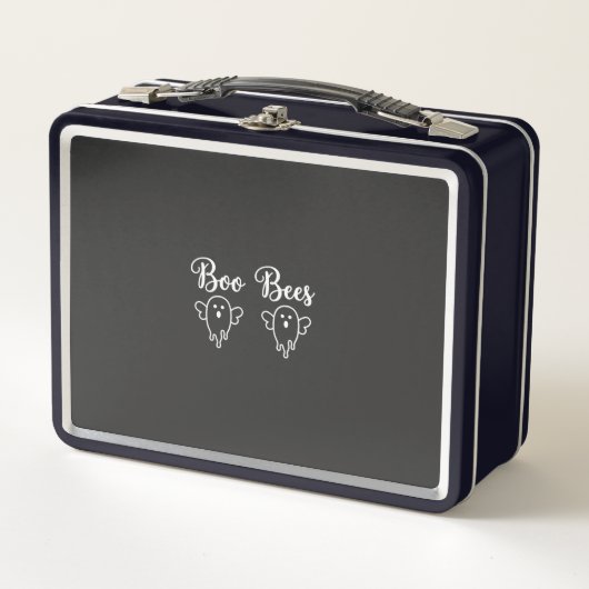 Lunch Box Conception de fantôme d'Halloween de Boo Bees (Devant)