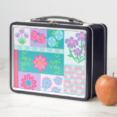Lunch Box Conception de fleurs vibrantes en fleurs (En situation)