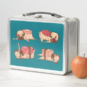 Lunch Box Conception de Foodie de Teckels Drôles (En situation)