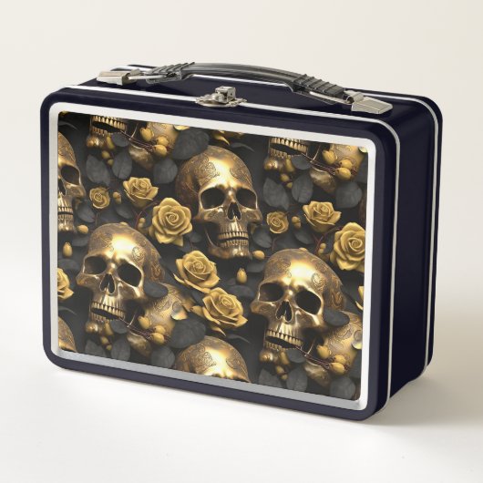 Lunch Box Conception de la série A Skull and Roses 8 (Devant)