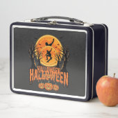 Lunch Box Conception de Lune de Skateboard d'Halloween Hallo (En situation)