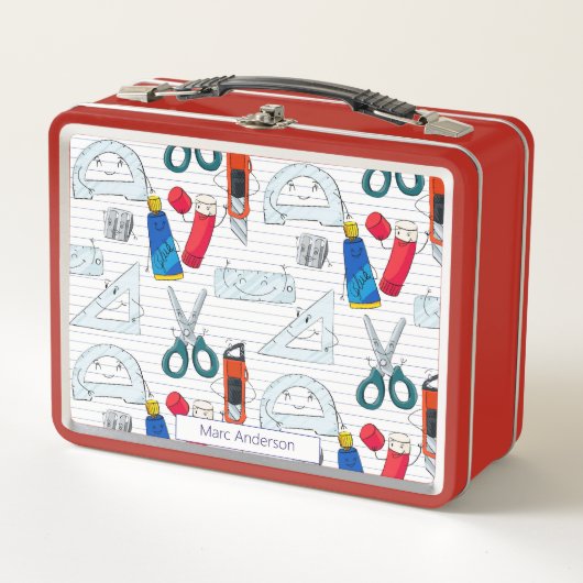 Lunch Box Conception de main mignonne et amusante (Devant)