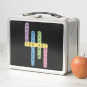 Lunch Box Conception de puzzle d'affirmations positives colo (En situation)