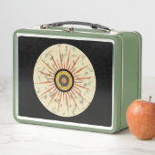 Lunch Box Conception de soleil levant rétro bohème (En situation)