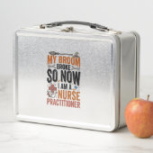 Lunch Box Conception de sorcière d'infirmière praticienne dr (En situation)