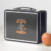 Lunch Box Conception de squelette en attendant Halloween_1 (En situation)
