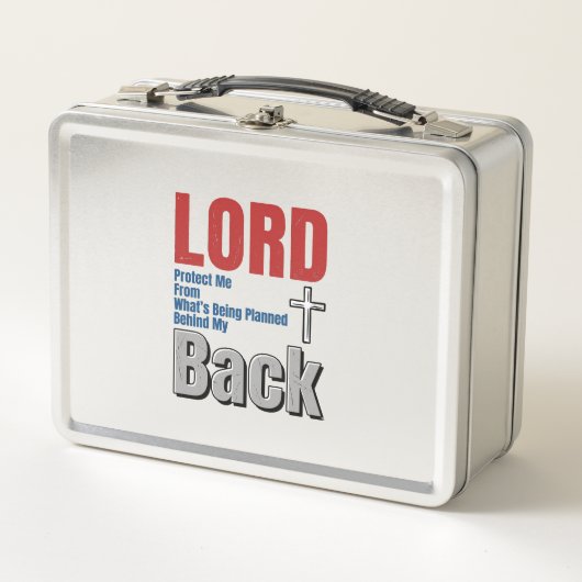 Lunch Box Conception de t-shirt de foi chrétienne Lord Prote (Devant)