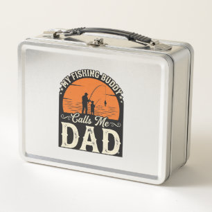 Lunch Box Conception de T-shirt pour papa, copain de pêche v