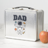 Lunch Box Conception de T-shirt Vector Space Astronaute Papa (En situation)