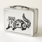 Lunch Box Conception de tatouage de Ferret Tribal (Dos)