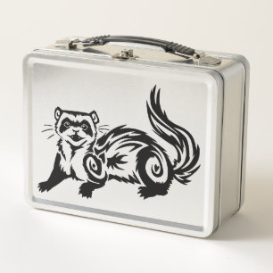 Lunch Box Conception de tatouage de Ferret Tribal