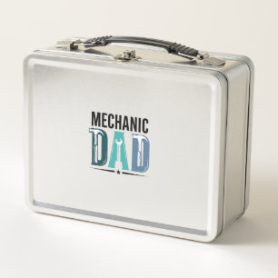 Lunch Box Conception de typographie d'outil vintage Papa méc